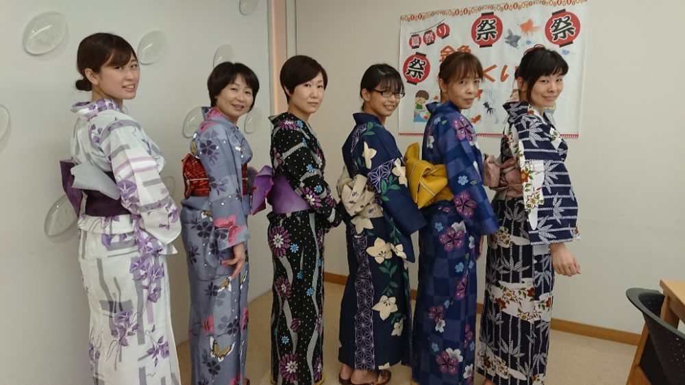 浴衣美人に変身！
